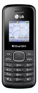 LG B220A Dual SIM 32 MB preto 32 MB RAM