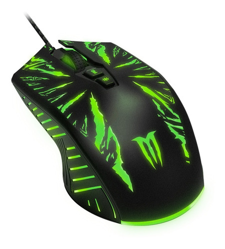 Imagen 2 de 10 de Mouse Gamer 7 Botones Programables Muticolor Panter Gm203.
