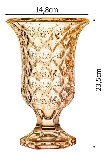 Terceira imagem para pesquisa de vaso decorativo vidro