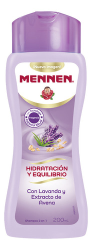 Shampoo Mennen Hidratación y Equilibrio Lavanda 200 ml