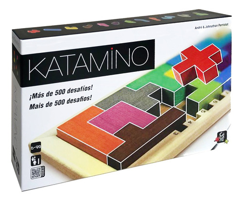 Katamino Gigamic Juego De Mesa Maldon Scarlet Kids