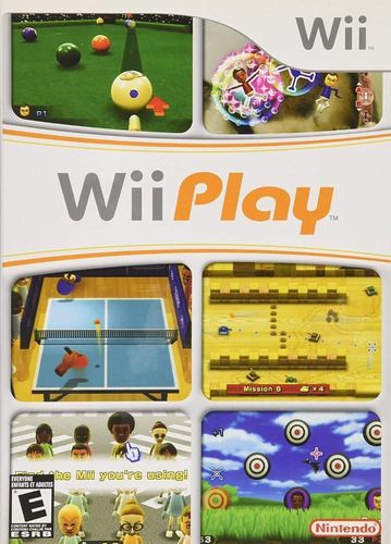 Jogo Wii Play Nintendo Wii Usado Mídia Física Completo
