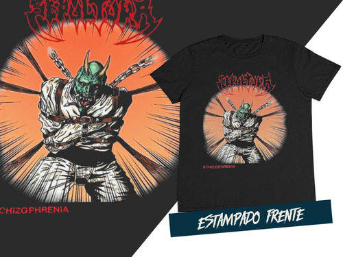 Camiseta Thrash Death Speed Metal Sepultura C13