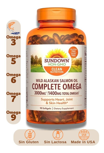 Completo Omega 3 1400 Mg (90 Soft) Sundown