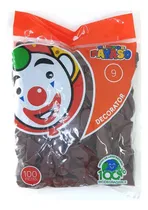 Comprar Globo Latex Decorator Redondo N° 9 Payaso C\u002F100 Piezas Color Vino
