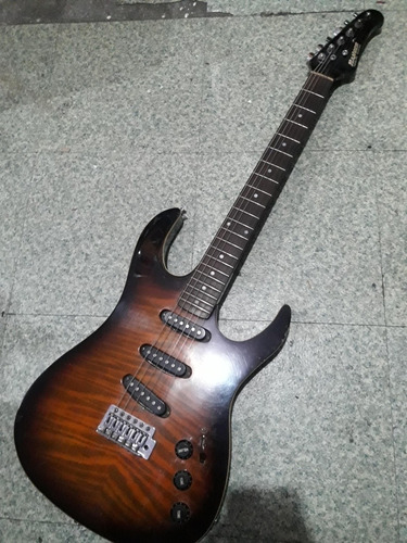 Guitarra Ranger Premium Edition Flameada Envió Tarjeta Gtía!