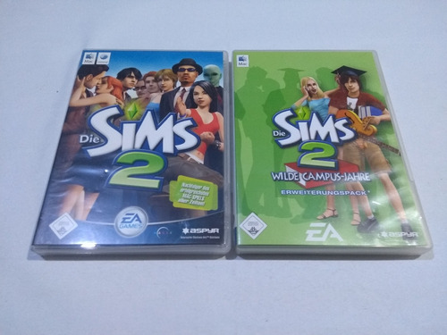 The Sims 2 + The Sims 2 University Alemão Original - Mac