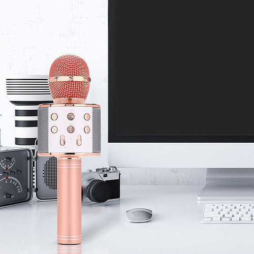 N Profesional Bt Micrófono Inalámbrico Karaoke Bocina Ktv