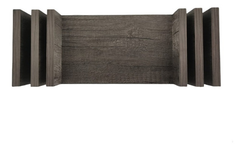 Imagen 3 de 10 de Set De 3 Repisas Flotantes Estilo U 30 X 15 Cm Color Lombardia