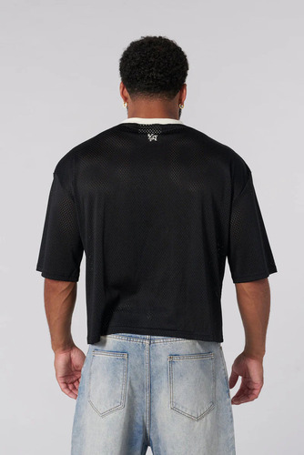 Playera Varsity Camo Cropped Jersey Original