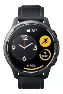 Xiaomi Watch S1 Active 1.43" caja de polímero reforzado con fibra de vidrio espacio negro, malla espacio negro de tpu y bisel negro de metal