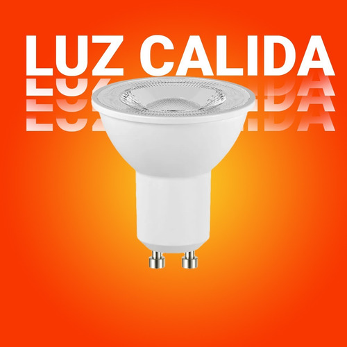 Imagen 3 de 10 de Lampara Dicroica Led 7w Gu10 Spot Luz Fria Calida 220v