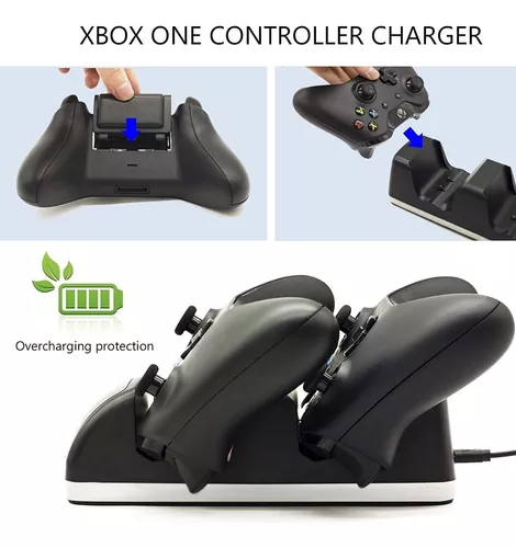 Base Cargador Mando Control Xbox One Slim X Pilas /e