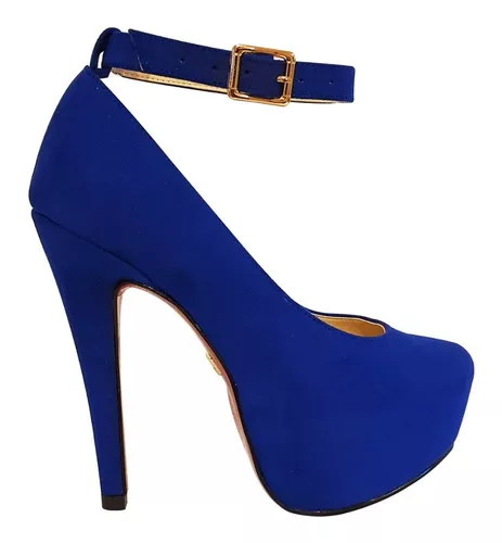 Tacones Azul Rey MercadoLibre 📦