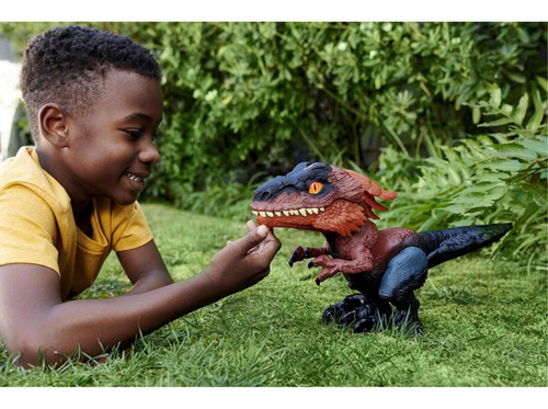 Jurassic World, Uncaged Dinosaurio Interactivo Pyroraptor !