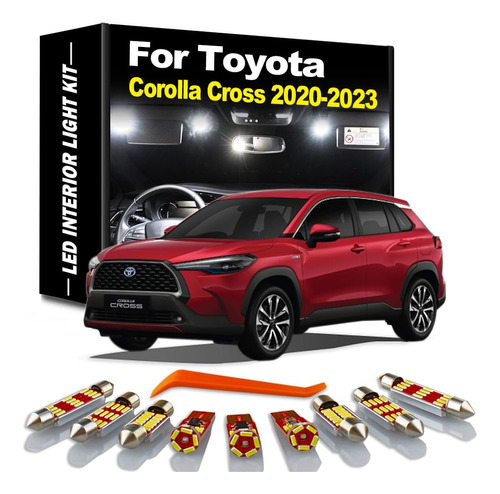 Kit Led Interior Canbus Toyota Corolla Cross 2020 - 2023