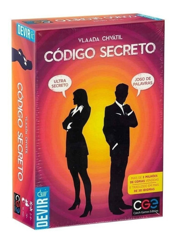 Código Secreto - Jogo De Tabuleiro/board Game Devir