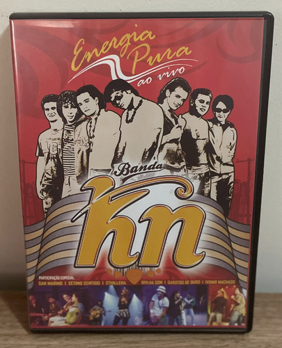 Dvd - Banda Kn - Energia Pura Ao Vivo