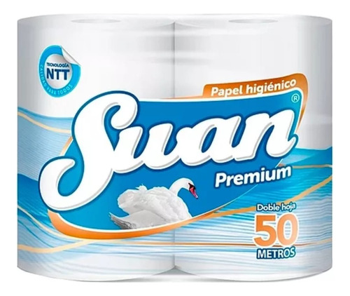 Papel Higiénico Swan Pack X12 Rollos 50mts