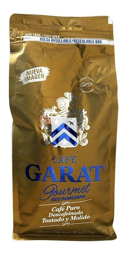 Café Garat Molido Tostado Y Descafeinado 1 Kgs.