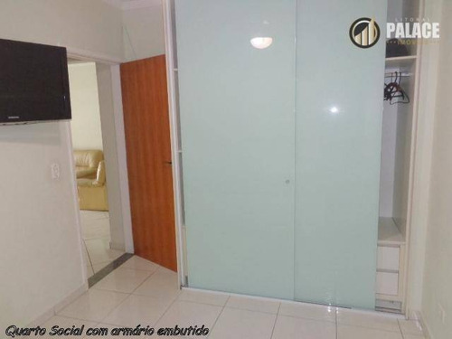 Apartamento Com 2 Dormitórios À Venda, 85 M² Por R$ 350.000,00 - Aviação - Praia Grande/sp - Ap2140