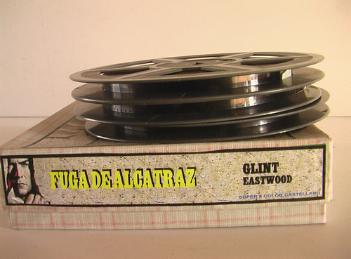 Pelicula Super 8 Fuga De Alcatraz Mediometraje (Usado)