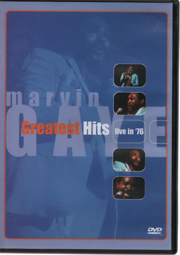 Dvd Marvin Gaye Great. Hits In 76 Dvd