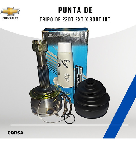 Punta De Tripoide Chevrolet Corsa  22dt Ext X 30dt Int