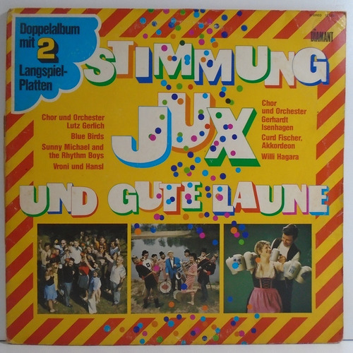 Stimmung Jux Und Gute Laune Lp Duplo Capa Dupla Importado