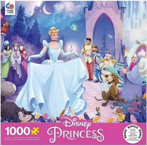 Clementoni, 96 peças disney princesas assistir quebra-cabeça