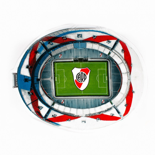Toallon River Plate Gigante Estadio Futbol Oficial + Mochila