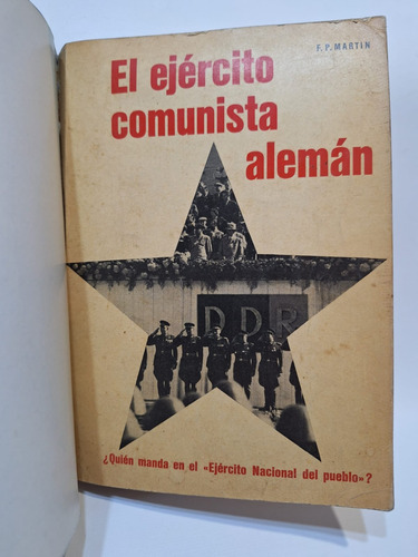 Antiguo Libro El Ejercito Comunista Aleman F. Martín Le229