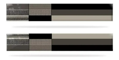 Guarda De Vidrio Textil New Black 4,7x30cm - Piu
