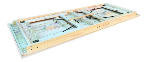 Mesa Madera 2.50x80 Pino Plegable Quincho Natural