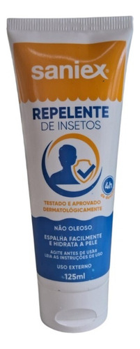 Repelente De Insetos Saniex Não Oleoso 3 Unidades 125ml Cada