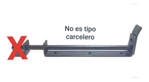Picaporte Porta Candado De Fierro Grueso. (Usado)