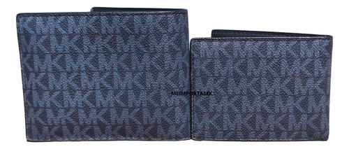 Cartera Y Tarjetero Mk Billetera Lujo Michael Kors Original Azul Cartera De Caballero Carteras De Cuero Cartera Casual Cartera Juvenil Carteras Muñequera. Cartera Plegable Caballer