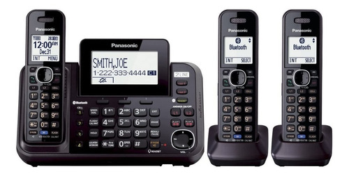 Teléfono Inalambrico Panasonic + 3 Unidades + Dect 6.0 + New