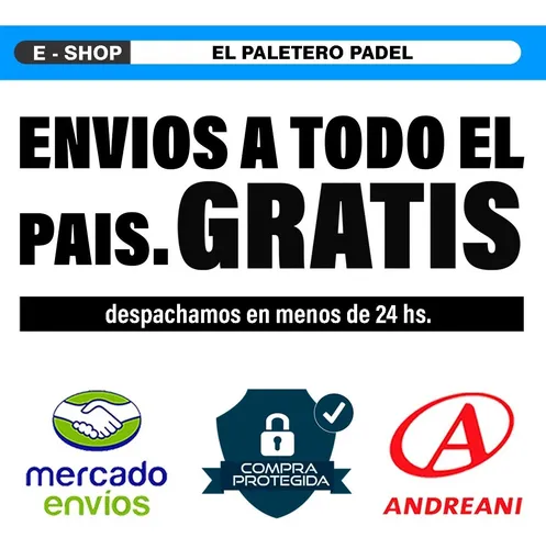 Paleta Orygen - Epic 3 Xtreme + 2 Cubre Grip + Protector
