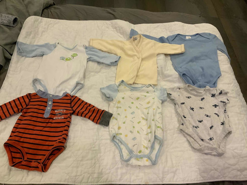 66 Piezas Ropa Bebé 0 A 12 Meses