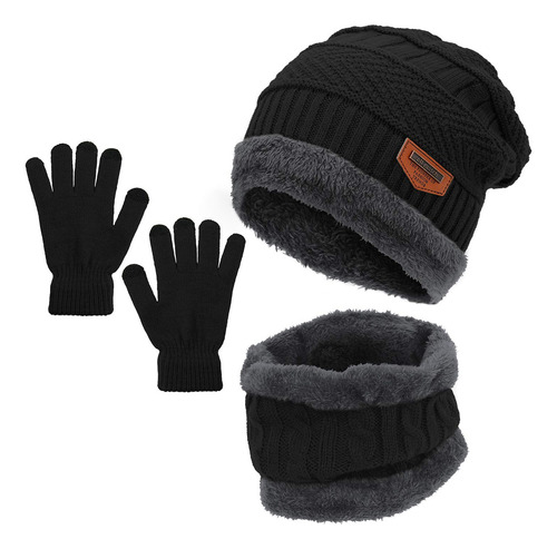 Zando Gorro De Forro Polar Para El Cuello, Con Forro Polar .