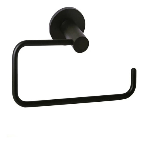 Portarollos Ottone Basic Negro Accesorios Baño