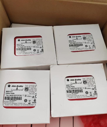 Ab New Msr127t 440r-n23126 Ser C Safety Relay 440r-n2312 Aab