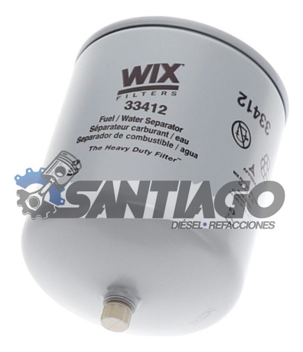 Filtro De Combustible Wix 33412 Bf1346 P551034 Fs19932