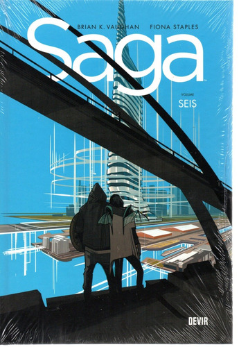 Saga N° 06 - Em Português - Editora Devir - Formato 19 X 28 - Capa Dura - Bonellihq 6 Cx459 I23