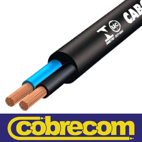 Cabo 2 Vias De 4mm Flexível Fio 100% De Cobre Para Bombas