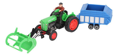 Kit De Maqueta De Tractor Toy Alloy Farm Cars 1:48