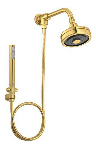 Kit Chuveiro Acqua Plus Com Desviador Gold Deca