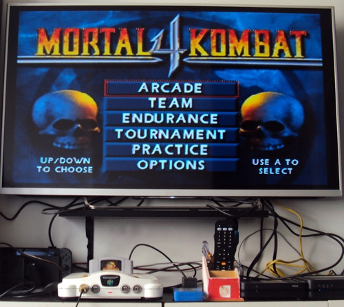 Mortal Kombat 4 Original Americano Para Nintendo 64 (Usado)