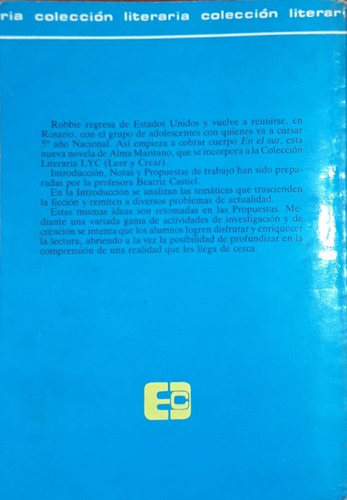 En El Sur Alma Maritano Colihue Usado * (Usado)